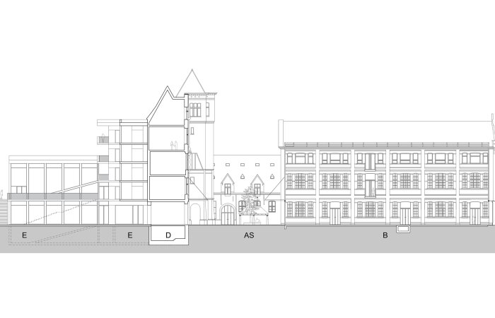 Plannen vernieuwde historische site Paardenmarkt- DMT architecten