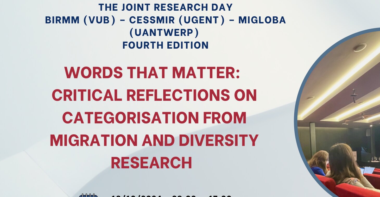 Words that matter: critical reflections on categorisation from migration and diversity research