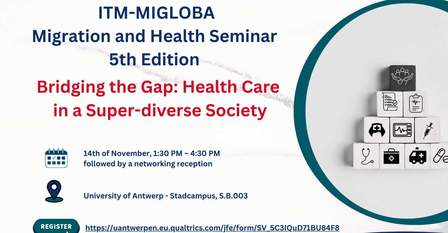 MIGLOBA - ITM Migration and Health Seminar – 5th edition  – Bridging the Gap: Health Care in a Super-diverse Society