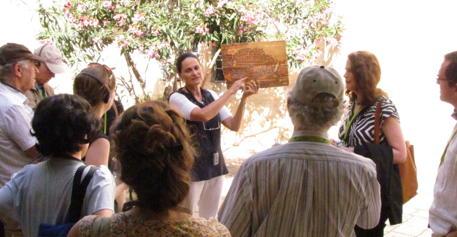 Tour to King David's Tomb in Jerusalem, conference on "Psalms in/on Jerusalem", June 2015